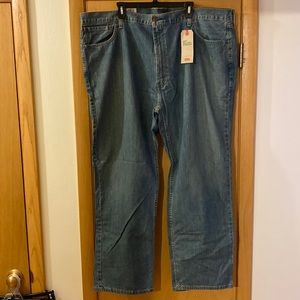 Levi’s Men’s 559 Relaxed Straight Jeans Loose Medium Wash New Size 48x32
